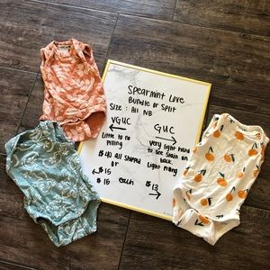 SpearmintLOVE onesies